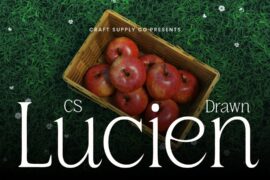 CS Lucien Drawn Demo Font