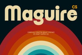 CS Maguire Demo Font