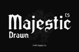CS Majestic Drawn Demo Font