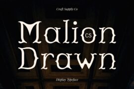 CS Malion Drawn Demo Font