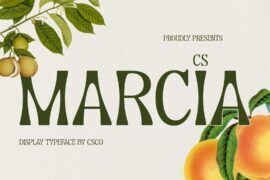 CS Marcia Demo Font