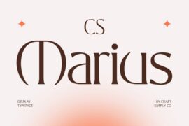 CS Marius Demo Font
