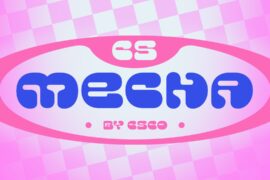 CS Mecha Demo Font