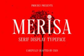CS Merisa Demo Font