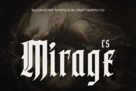CS Mirage Demo Font