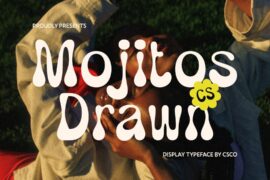CS Mojitos Drawn Demo Font