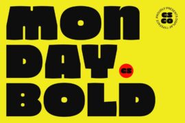 CS Monday Demo Font