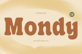 CS Mondy Demo Font