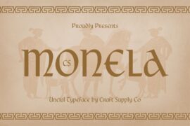 CS Monela Demo Font