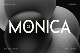 CS Monica Demo Font
