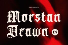 CS Morstan Drawn Demo Font