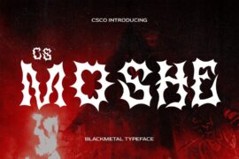 CS Moshe Demo Font