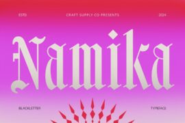 CS Namika Demo Font