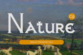 CS Nature Demo Font