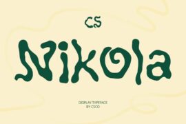 CS Nikola Demo Font