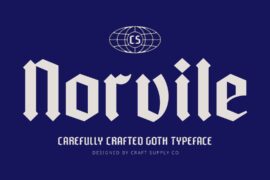 CS Norvile Demo Font