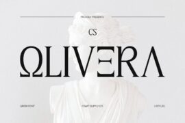 CS Olivera Demo Font