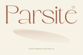 CS Parsite Demo Font