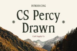 CS Percy Drawn Demo Font