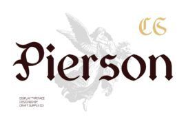 CS Pierson Demo Font