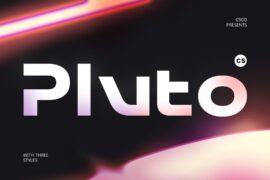 CS Pluto Demo Font