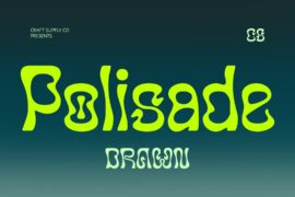 CS Polisade Drawn Demo Font