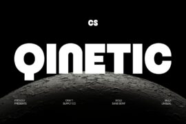 CS Qinetic Demo Font
