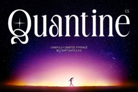 CS Quantine Demo Font