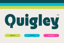 CS Quigley Demo Font