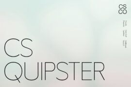 CS Quipster Demo Font