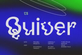 CS Quiver Demo Font