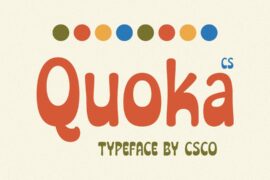CS Quoka Demo Font