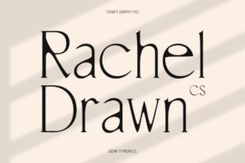 CS Rachel Drawn Demo Font
