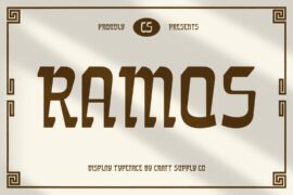 CS Ramos Demo Font