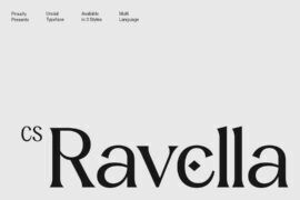 CS Ravella Demo Font