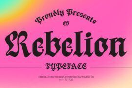 CS Rebelion Demo Font