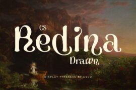 CS Redina Drawn Demo Font