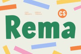CS Rema Demo Font
