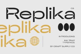 CS Replika Demo Font