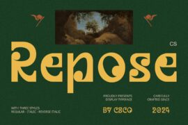 CS Repose Demo Font