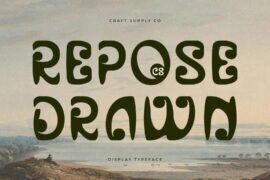 CS Repose Drawn Demo Font