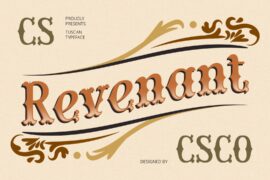 CS Revenant Demo Font