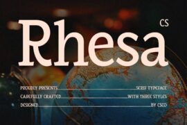 CS Rhesa Demo Font