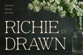 CS Richie Drawn Demo Font