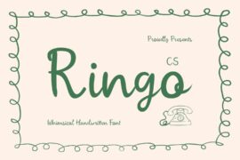 CS Ringo Demo Font