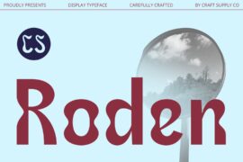 CS Roden Demo Font