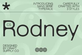 CS Rodney Demo Font