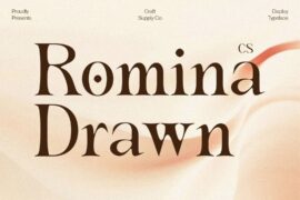 CS Romina Drawn Demo Font
