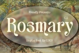 CS Rosmary Demo Font