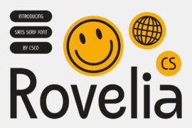 CS Rovelia Demo Font
